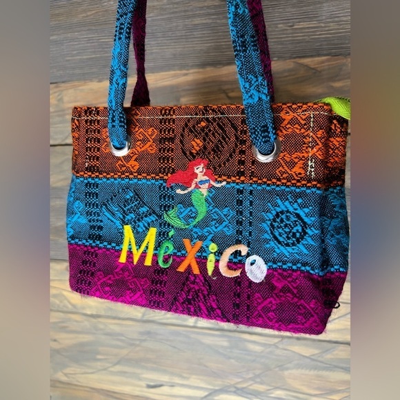 353. Embroidered Mexico Little Mermaid Bag - Picture 5 of 8